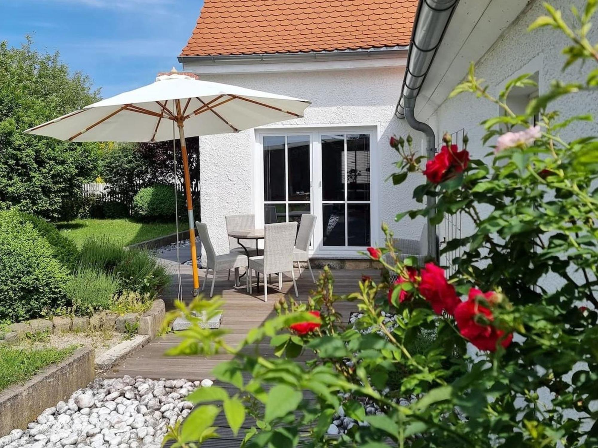 ゼルプ Ferienhaus Rosengartenヴィラ エクステリア 写真